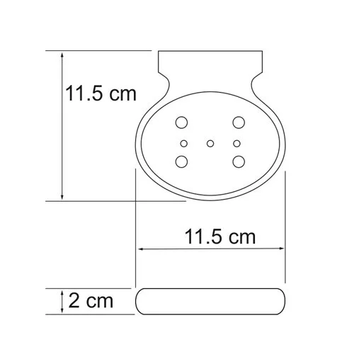 Мыльница WasserKRAFT Berkel К-6800 K-6869 хром