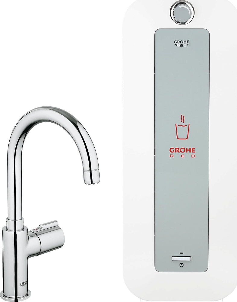 Кран Grohe Red Mono 30080000 с водонагревателем