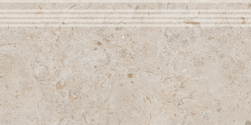 Керамогранит Kerama Marazzi DD205420R\GR Ступень Про Лаймстоун бежевый темный натуральный обрезной 60х30