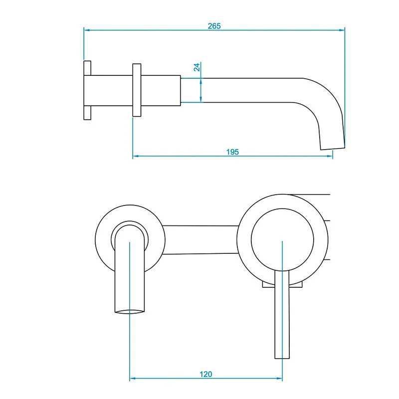 Смеситель для раковины RGW Shower Panels 51140547-04 черный