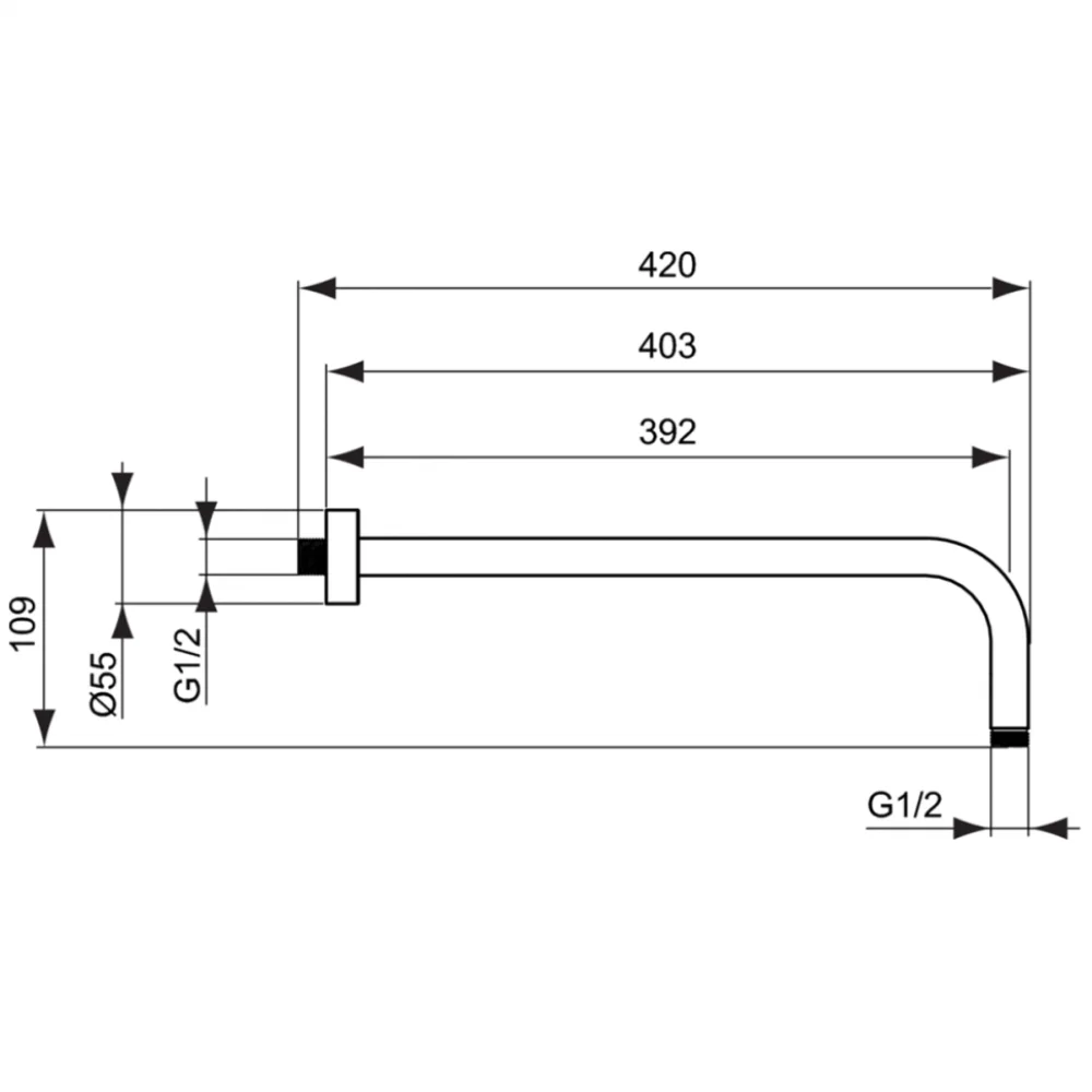 Душевая система Ideal Standard Ceratherm A7573AA хром