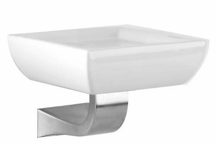 Мыльница Gessi Mimi 33202-031 хром;белый