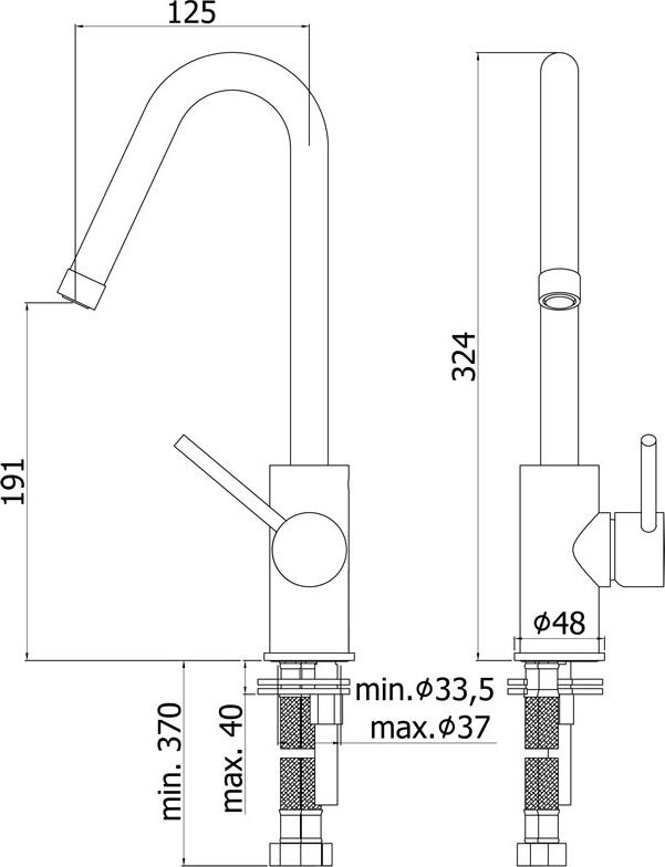 Смеситель Paffoni Light LIG978CR для раковины