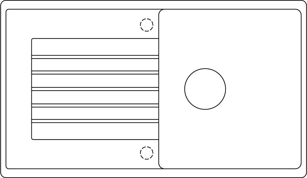 Кухонная мойка Blanco Zia 5 S 520512 тёмная скала