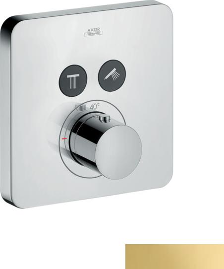 Термостат для душа Axor ShowerSelect 36707990, золото