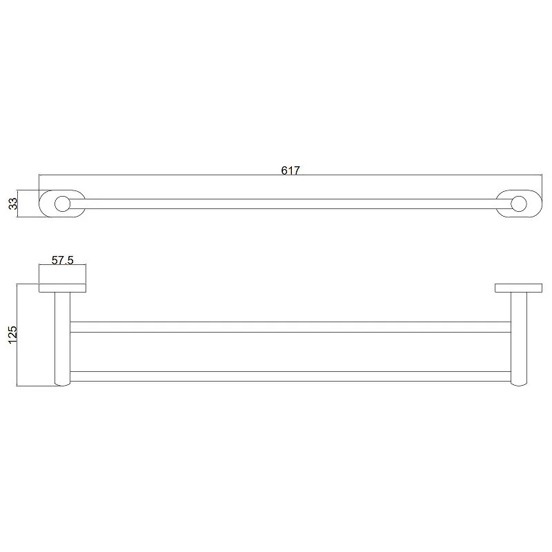 Полотенцедержатель Belz B900 B90009 хром