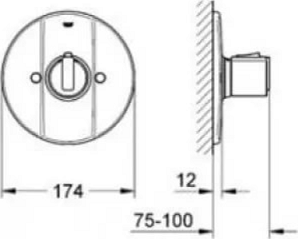 Термостат Grohe Grohtherm 2000+ 19240000