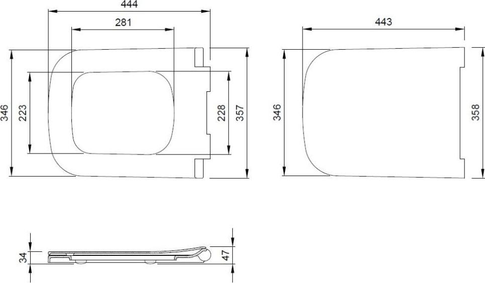 Крышка-сиденье Allen Brau Infinity 4.21014.31 с микролифтом, черный матовый