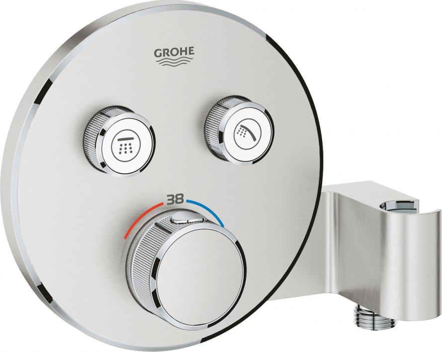 Термостат Grohe Grohtherm SmartControl 29120DC0 суперсталь