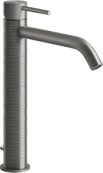 Смеситель для раковины Gessi 316 Trame 54303#239, steel brushed