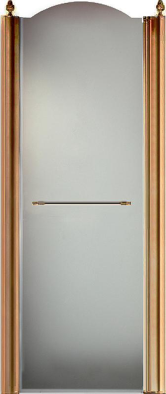 Душевая дверь Migliore Diadema 22665, правая, профиль бронза, стекло матовое