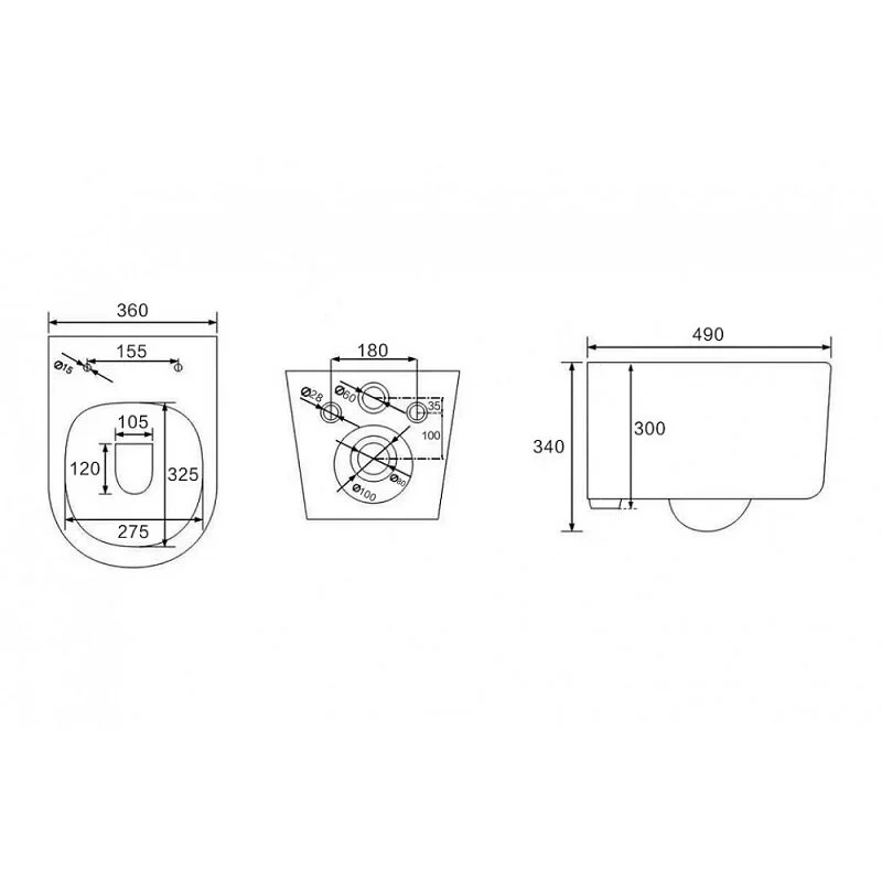 Комплект Инсталляция Berges Novum 525 с безободковым унитазом Berges Ventas Rimless, крышка-сиденье Slim SO, белый, клавиша L3 хром глянец