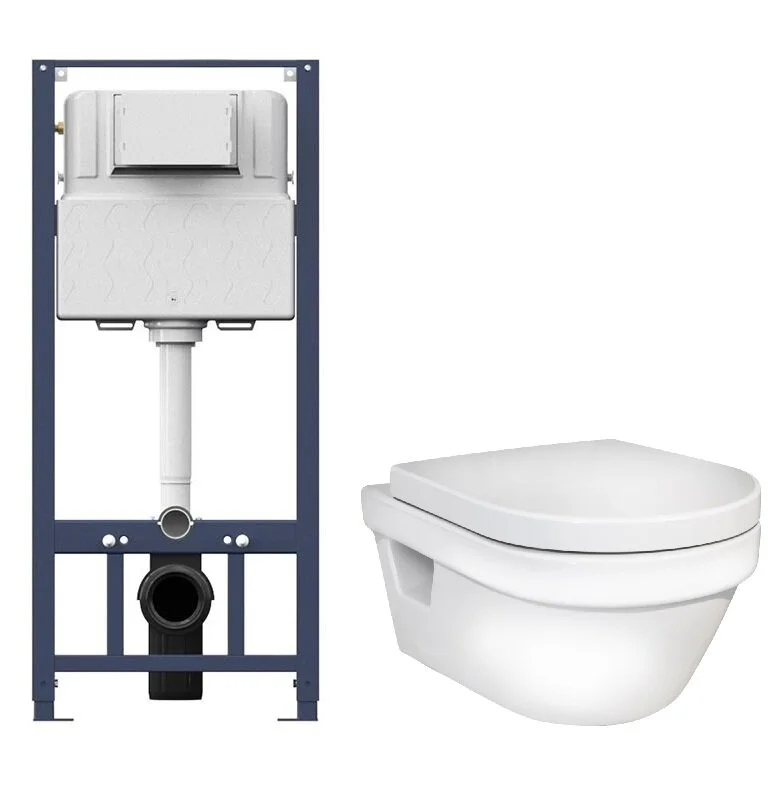 Унитаз с микролифтом Gustavsberg Hygienic Flush WWS I012704/5G84HR01