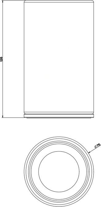 Стакан Gessi 316 54731#239, steel brushed / белый