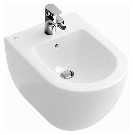 

Подвесное биде Villeroy & Boch Subway 2.0 5400 00R1, белый, Subway 2.0