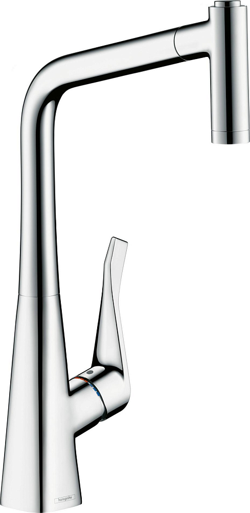 Смеситель для кухонной мойки Hansgrohe Metris 14820000, хром