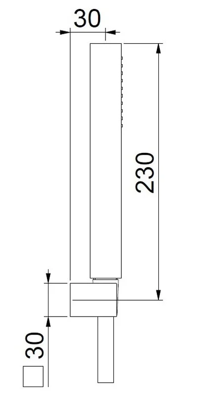 Душевой гарнитур Webert Shower Set AC1023015 хром