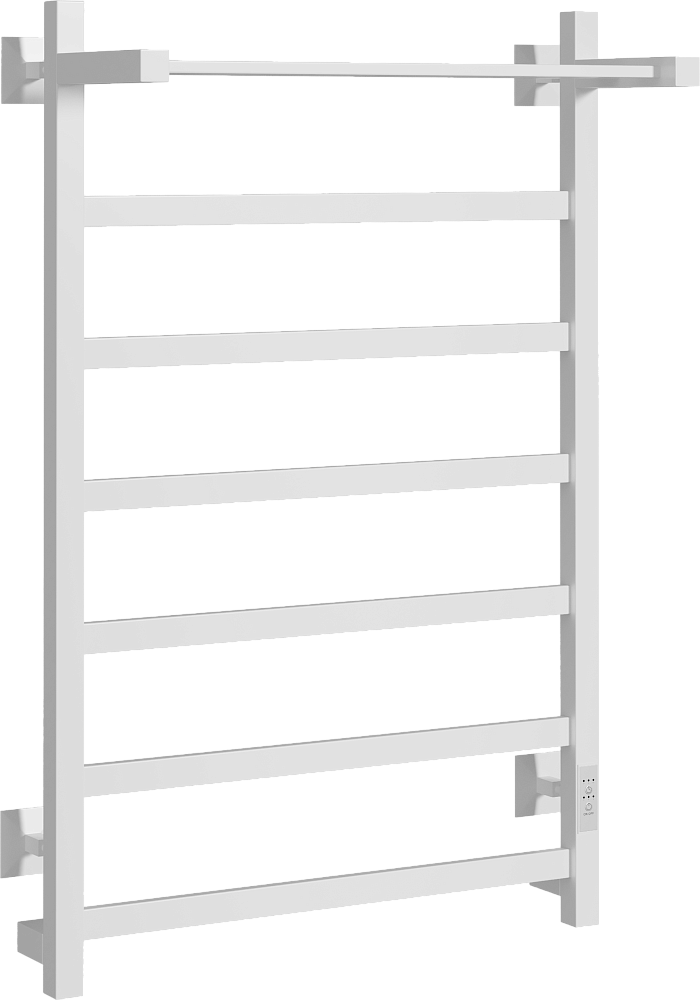 Полотенцесушитель электрический Ewrika Пенелопа КВ7, 80х50, с полкой, белый