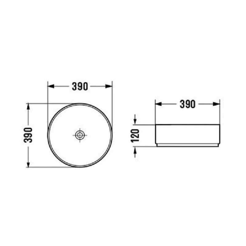 Раковина накладная Comforty 00-00014840 белый