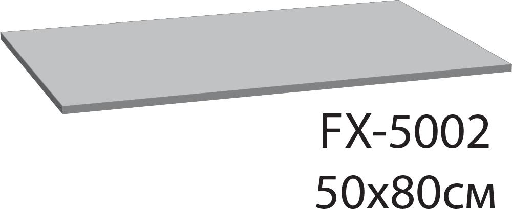 Коврик для ванной 50х80 Fixsen Link FX-5002I коричневый