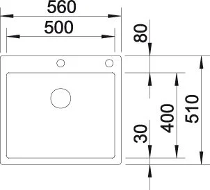 Кухонная мойка Blanco Claron 515643 серый