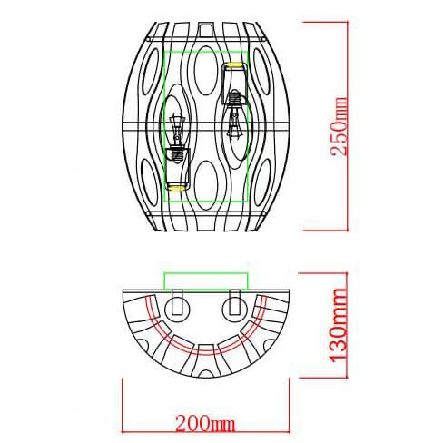 Настенный светильник Rivoli Mitzi 4079-402 Б0047920