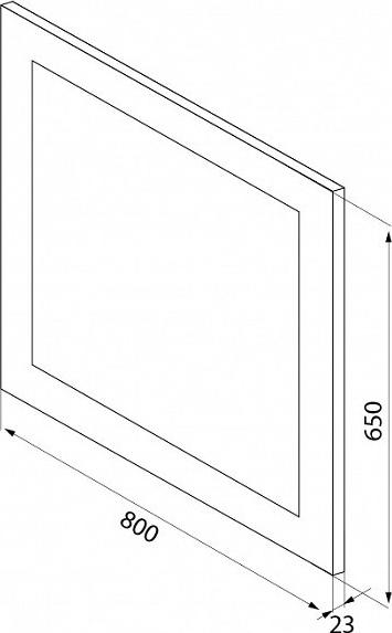 Зеркало Iddis Torr 80 см TOR8000i98