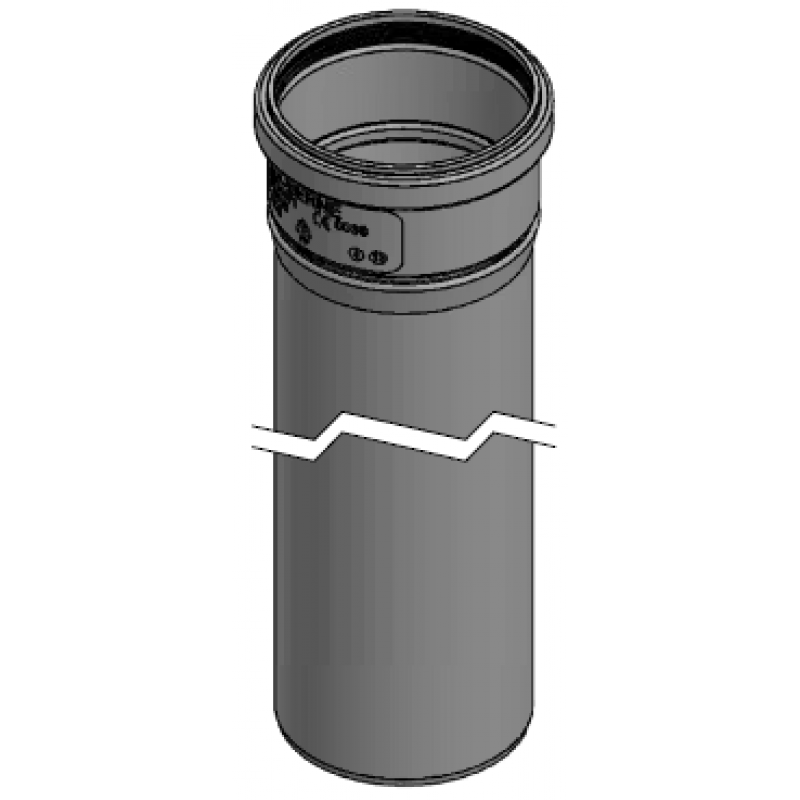 Пластиковая труба PPs дымохода Viessmann 7516584