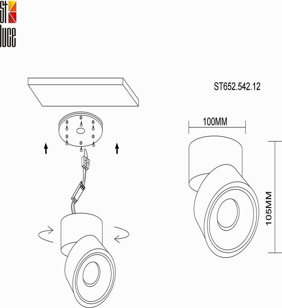 Светодиодный спот ST Luce ST652.542.12