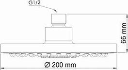 Встраиваемый комплект для душа WasserKRAFT Main A12429, хром