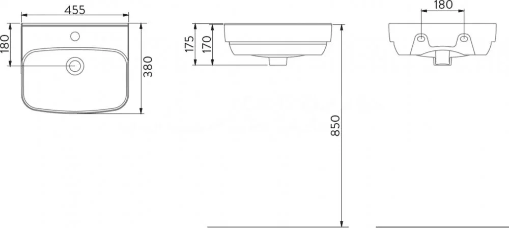 Тумба под раковину Voq Bold komplekt_mebeli Voq Bold 45 premium grey серый