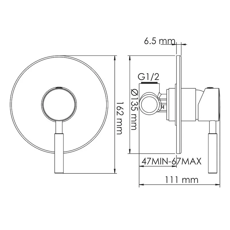 Смеситель для раковины WasserKRAFT Main 4100 A41513 хром