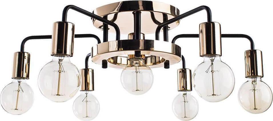 Потолочная люстра Arte Lamp Gelo A6001PL-7BK