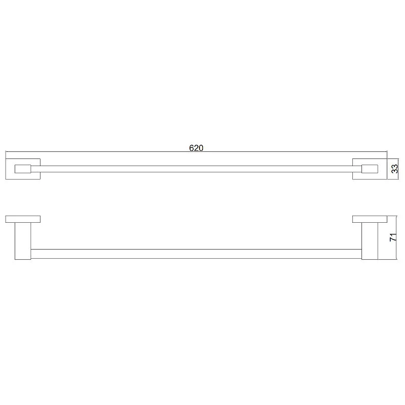 Полотенцедержатель Belz B902 B90201 хром