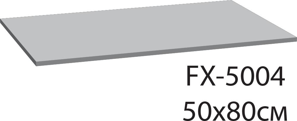 Коврик для ванной 50х80 Fixsen River FX-5004M тёмно-синий