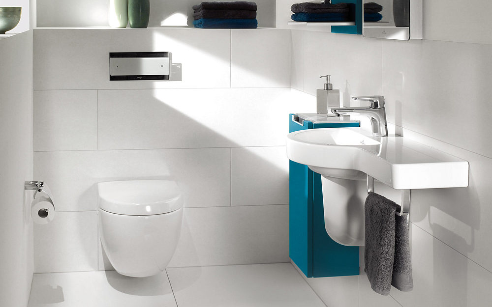 Подвесной унитаз Villeroy & Boch Subway Plus 660010R1 alpin Сeramicplus