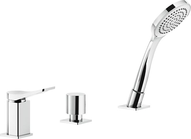 Смеситель для ванны с душем Gessi Rilievo 59043#031