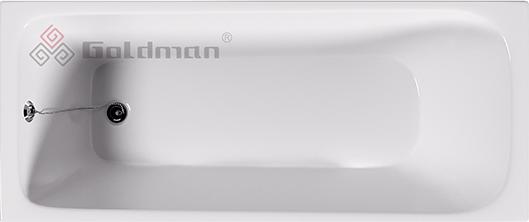 Ванна с ручками Goldman Comfort 100х70 см CF10070