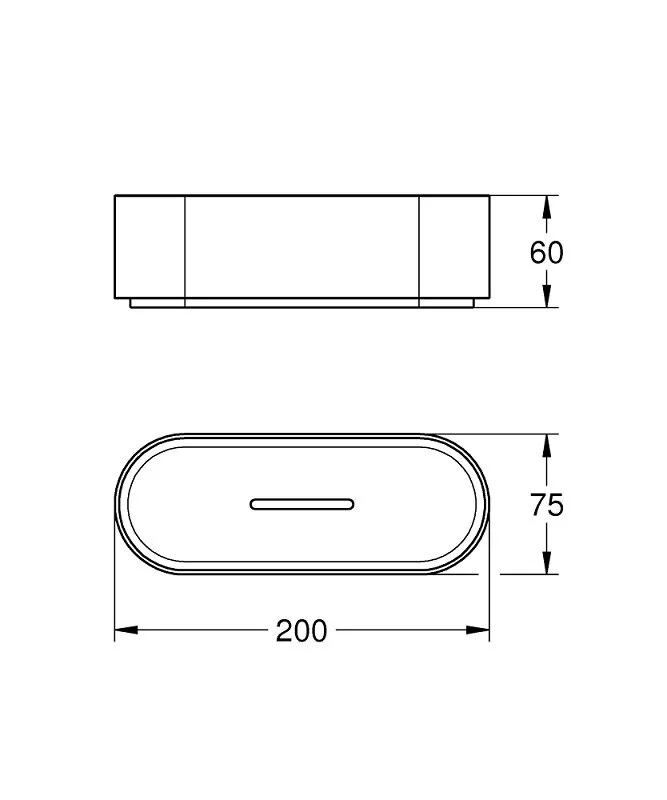 Полка Grohe Selection 41037000 белый