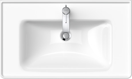 Раковина 80 см Duravit D-Neo 2367800000, белый