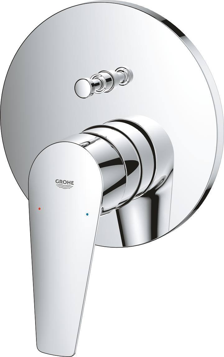 Однорычажный смеситель для ванны Grohe BauEdge 24162001