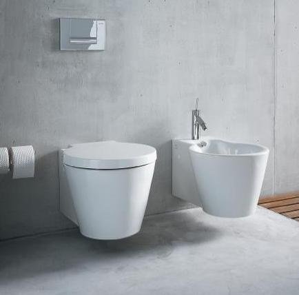 Подвесной унитаз Duravit Starck 1 02100900641 белый