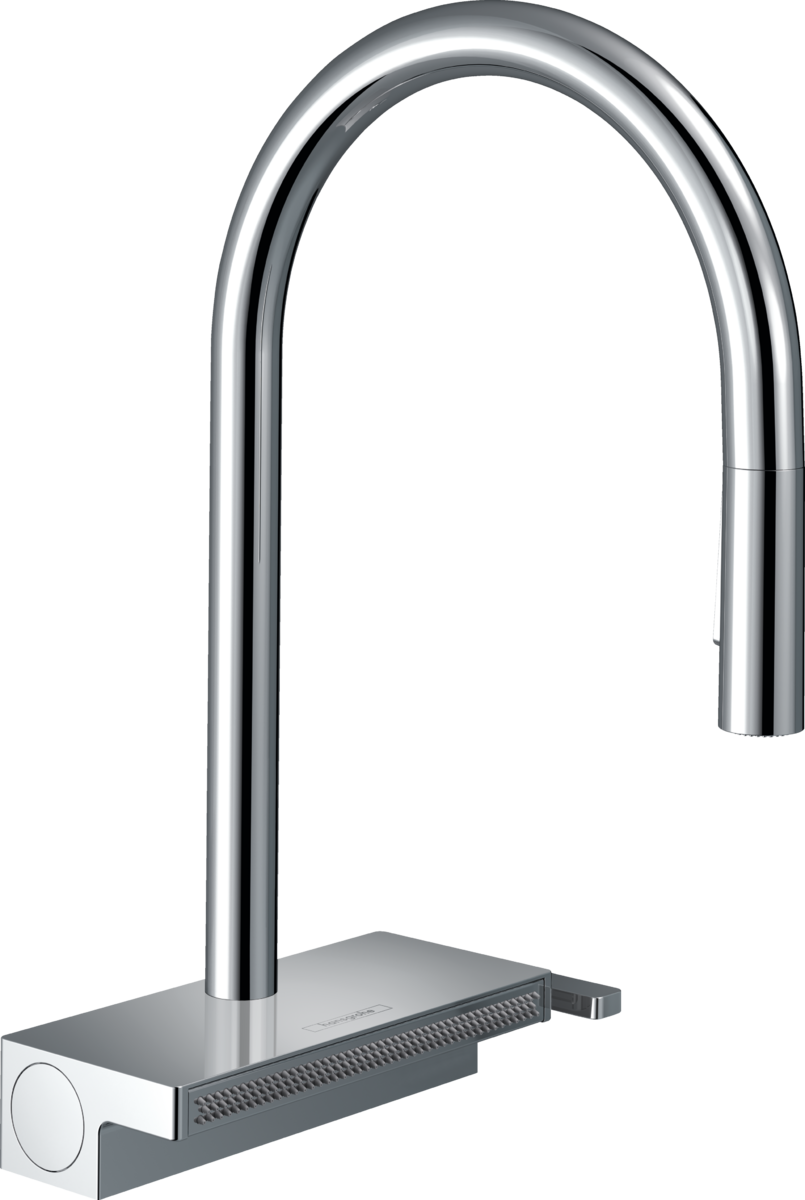 Смеситель для кухни Hansgrohe Aquno Select M81 73837000, хром