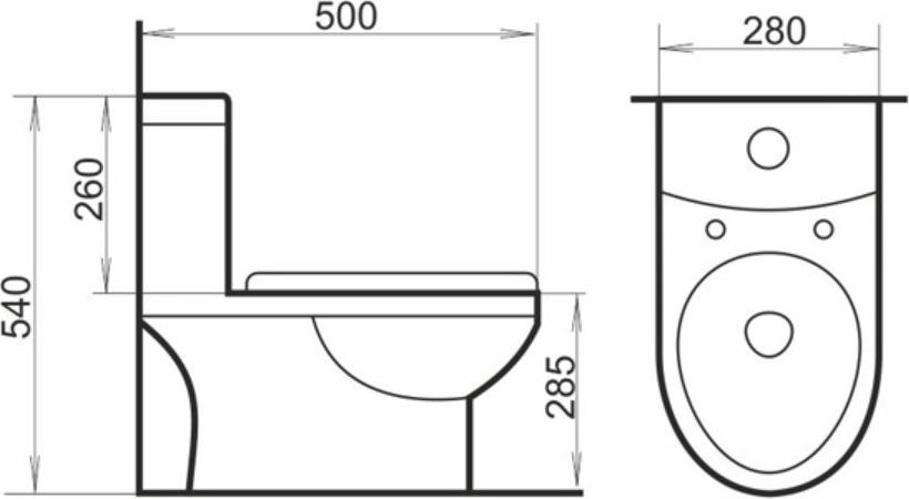 Детский унитаз моноблок Comforty 2311W 00-00006425 c сиденьем микролифт, белый