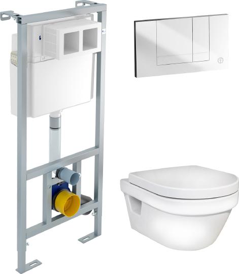 Унитаз с микролифтом Gustavsberg Hygienic Flush 5G84S301