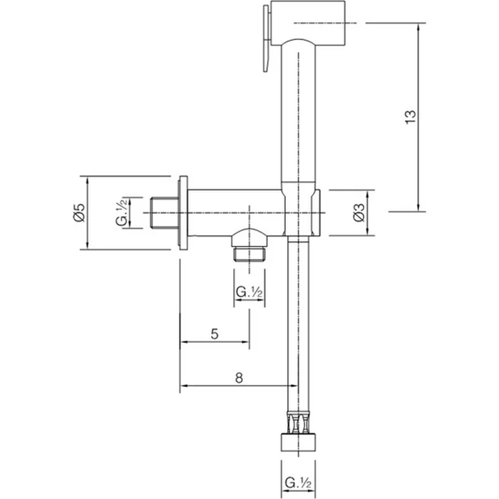 Душевая лейка Cisal Shower A300791024