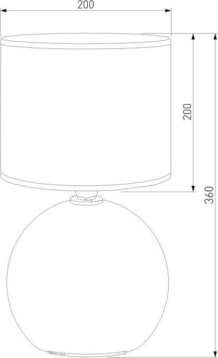 Настольная лампа TK Lighting 5068 Palla