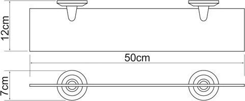 Полка Wasserkraft Rhein 6224