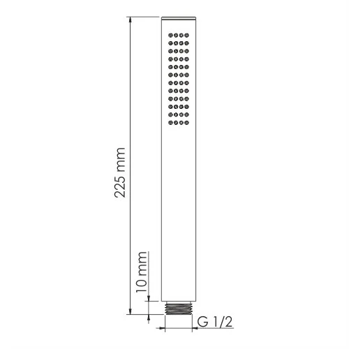 Душевая лейка WasserKRAFT Asphe 7700 A291 золото