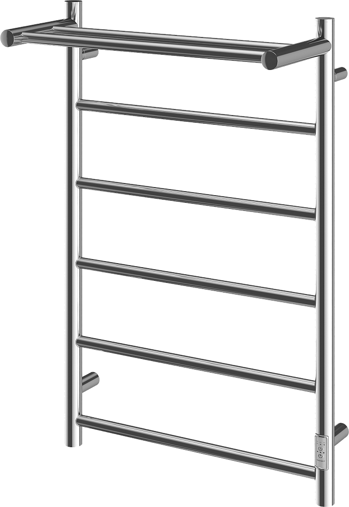 Полотенцесушитель электрический Ewrika Сафо PN 80х50, с полкой, хром